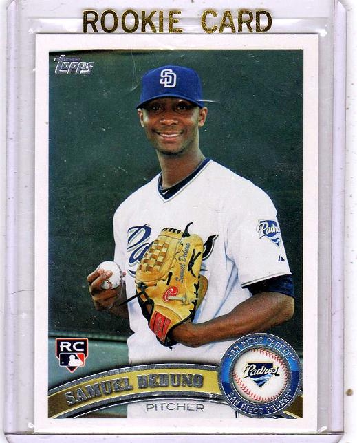 2011 Topps Base Set Series 2 Samuel Deduno Rookie Card #412 - San Diego Padres